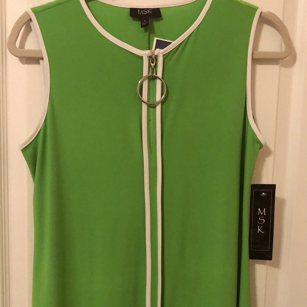 MSK Green Dress